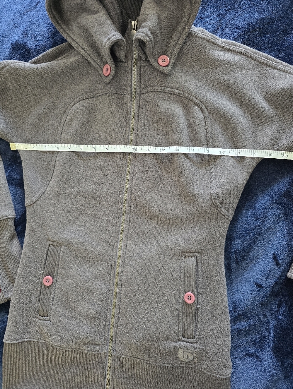 Burton DryRide Full-Zip Fleece Sweater Jacket Size XS - Picture 10 of 12